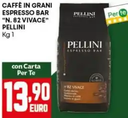 Pam Caffè in grani espresso bar "n. 82 vivace" PELLINI offerta