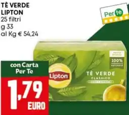 Pam Tè verde lipton offerta