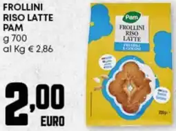 Pam Frollini riso latte pam offerta