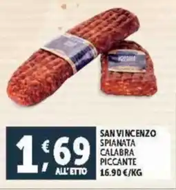 Deco Supermercati San vincenzo spianata calabra piccante offerta