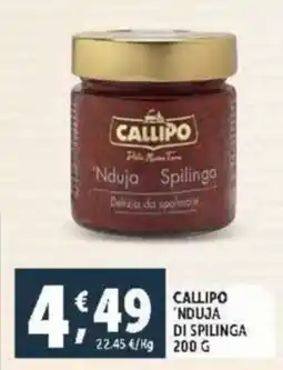 Deco Supermercati Callipo 'nduja di spilinga offerta