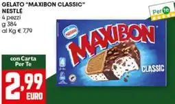 Pam Gelato "maxibon classic" nestlé offerta