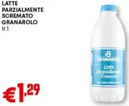 Pam Latte parzialmente scremato granarolo offerta