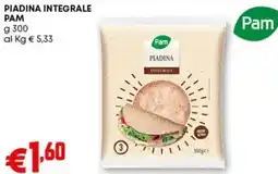 Pam Piadina integrale PAM offerta