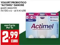 Pam Yogurt probiotico "actimel" danone offerta