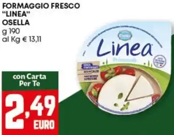 Pam Formaggio fresco "LINEA" OSELLA offerta