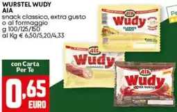 Pam Wurstel wudy AIA offerta
