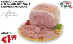 Pam Prosciutto cotto alta qualità nazionale salumeria artigiana offerta