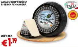 Pam Asiago dop fresco riserva pennanera offerta