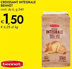 Bennet Croissant integrale BENNET offerta