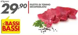 Italmark Filetto di tonno decongelato offerta