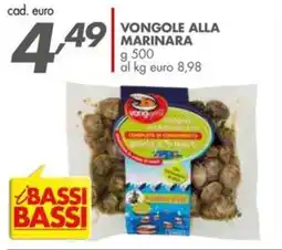 Italmark Vongole alla MARINARA offerta