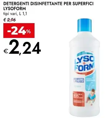 Bennet Detergenti disinfettante per superfici LYSOFORM offerta