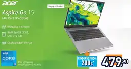 Unieuro acer Aspire Go 15 offerta