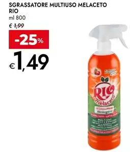 Bennet Sgrassatore multiuso melaceto RIO offerta