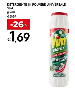 Bennet Detergente in polvere universale VIM offerta