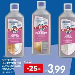 Bennet Detersivo per pavimenti concentrato FULCRON offerta