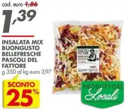 Italmark Insalata mix buongusto bellefresche pascoli del fattore offerta