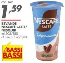 Italmark Bevande nescafé latte/ nesquik offerta