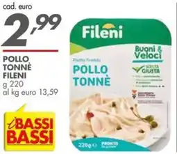 Italmark Pollo tonne FILENI offerta