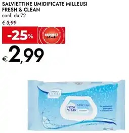 Bennet Salviettine umidificate milleusi FRESH & CLEAN offerta