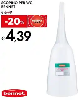 Bennet Scopino per wc BENNET offerta