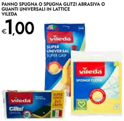 Bennet Panno spugna o spugna glitzi abrasiva o guanti universali in lattice VILEDA offerta