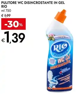 Bennet Pulitore wc disincrostante in gel RIO offerta