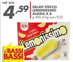 Italmark Gelati stecco lemonissimo ALGIDA X 8 offerta