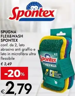Bennet Spugna flex&wash SPONTEX offerta