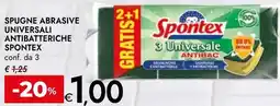 Bennet Spugne abrasive universali antibatteriche SPONTEX offerta
