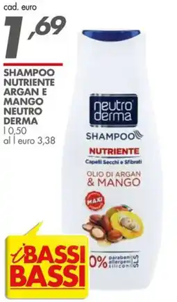 Italmark Shampoo nutriente argan e mangoNEUTRO DERMA offerta