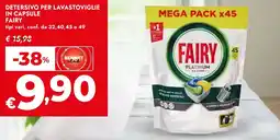 Bennet Detersivo per lavastoviglie in capsule FAIRY offerta