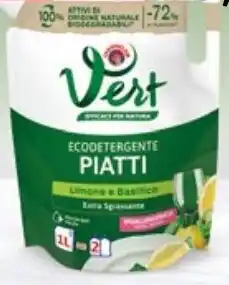 Bennet Ecodetergente piatti limone e basilico VERT DI CHANTECLAIR offerta