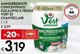 Bennet Ammorbidente concentrato eucalipto e fresia VERT DI CHANTECLAIR offerta