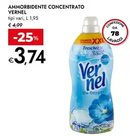 Bennet Ammorbidente concentrato VERNEL offerta