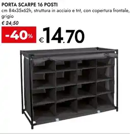 Bennet Porta scarpe 16 posti offerta