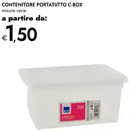 Bennet Contenitore portatutto c-box offerta