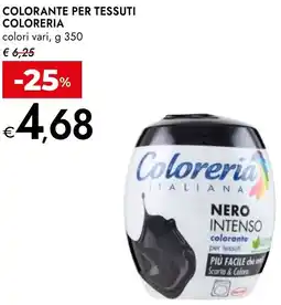 Bennet Colorante per tessuti COLORERIA offerta