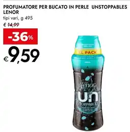 Bennet Profumatore per bucato in perle unstoppables LENOR offerta