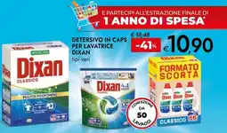 Bennet Detersivo in caps per lavatrice DIXAN offerta