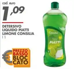 Italmark Detersivo liquido piatti limone CONSILIA offerta