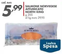 Italmark Salmone norvegese affumicato NORTH KING offerta