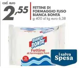 Italmark Fettine di formaggio fuso BIANCA BONTÀ offerta