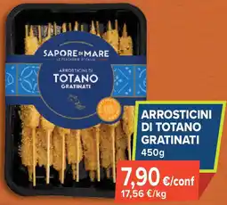 Sapore di Mare Arrosticini di totano gratinati offerta