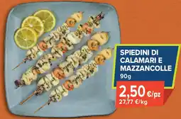 Sapore di Mare Spiedini di calamari e mazzancolle offerta