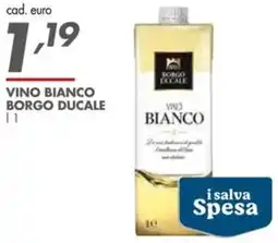 Italmark Vino bianco BORGO EUCALE offerta