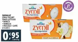 Deco Supermercati Parmalat zymil yogurt senza lattosio offerta