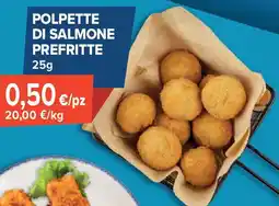Sapore di Mare Polpette di salmone prefritte offerta