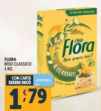 Deco Supermercati Flora riso classico offerta
